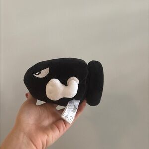 Super Mario Bros Bullet Bill 6" Plush Stuffed Video Game Toy Nintendo 2017